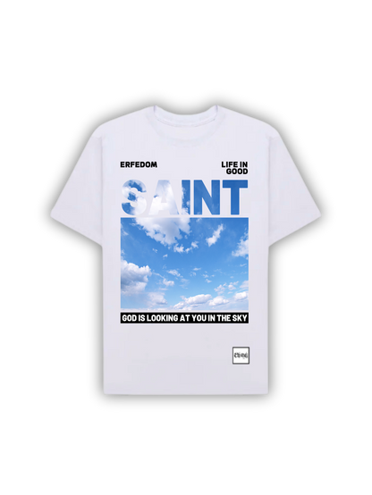 Camiseta Unissex com Foto do Céu - Streetwear Conceitual