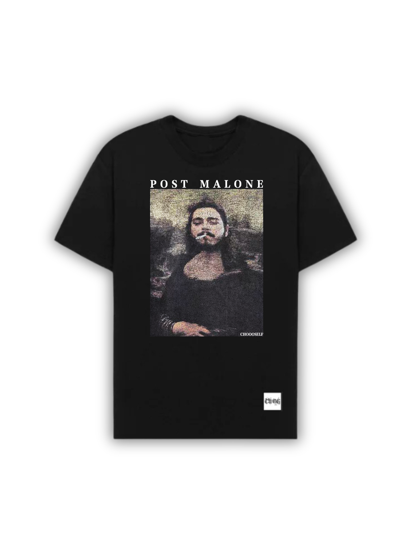 Camiseta Unissex Post Malone Monalisa - Moda Alternativa / Post Malone