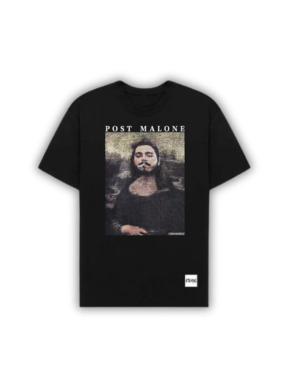 Camiseta Unissex Post Malone Monalisa - Moda Alternativa / Post Malone