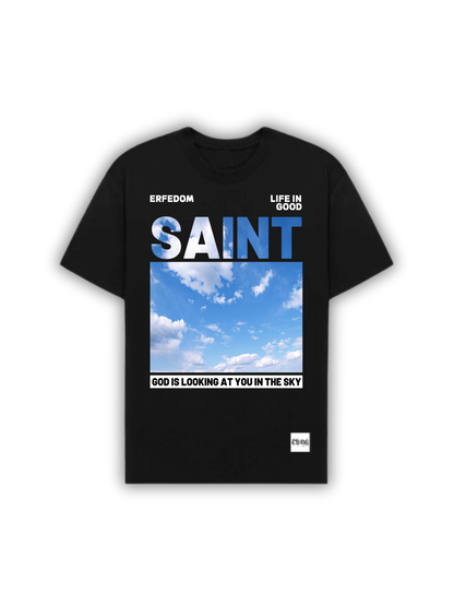 Camiseta Unissex com Foto do Céu - Streetwear Conceitual