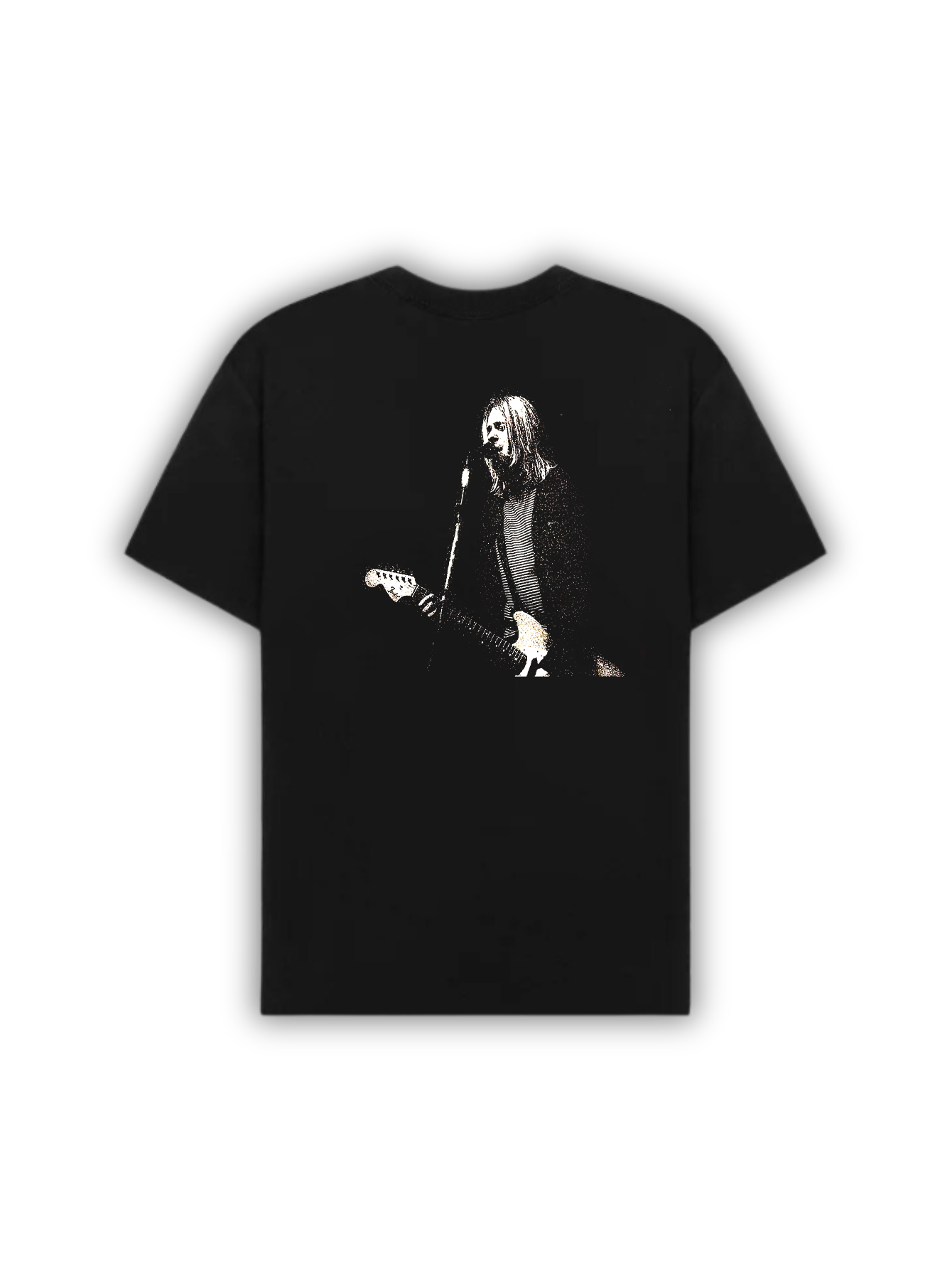 Camiseta Oversized Grunge Rock Kurt Cobain