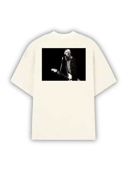 Camiseta Oversized Grunge Rock Kurt Cobain